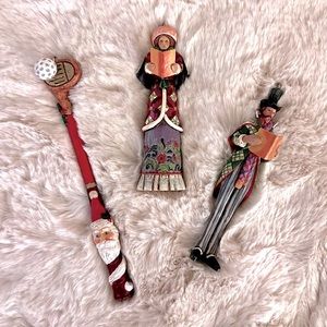 Jim Shore: 3 Ornaments